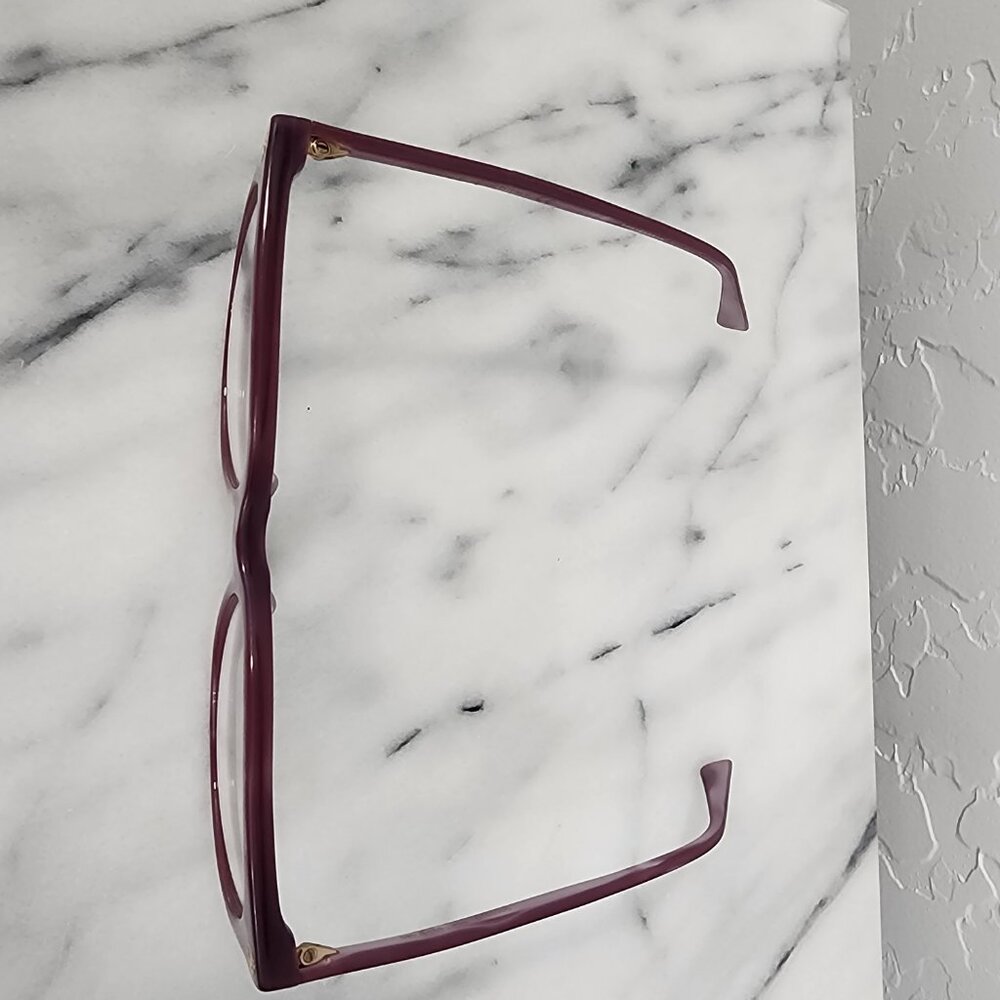 NWOT GUCCI Womens Pink Purple Pearl Eyeglass Frames GG00930 No Case - Picture 4 of 10